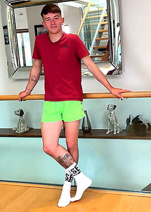 Young Straight Stud Shows off his Lean Body & Wanks his Big Hard Uncut Cock & Shoots a Load!