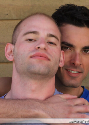Tall stallion Jeremy fucks bald stud Patrick Rouge in the missionary position