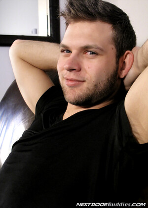 Cute stud Samuel gets bent over the sofa and ass fucked by Trystan Bull