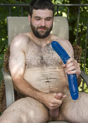 Furry Bottom, Bearded Bear Cub Carl is Back! Rides 18" Dildo, Double Penetration, Moans & Busts only Here!