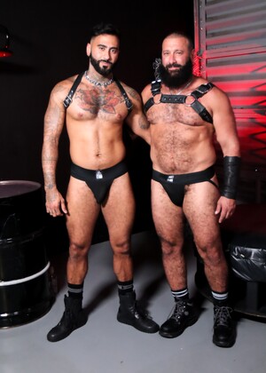 Harnessed, Hairy And Hard Fuckers