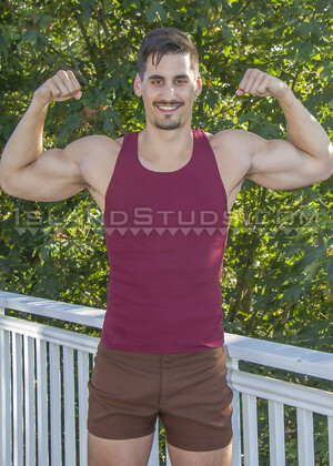 Tall 6'8, 9" Norwegian Ashton is Back: Ripped Jock Pees, Walks & Works Hard, Spread Eagle Jerking only Here!