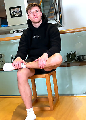 Young Straight Stud gets Wanked & Walks around with a Big Hard Uncut Erection & Cums Loads!