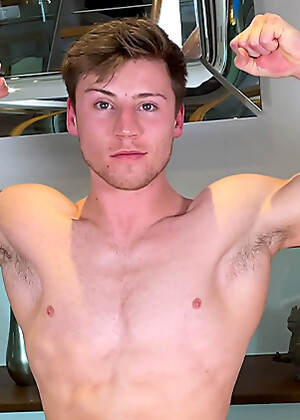 Young Straight Stud gets Wanked & Walks around with a Big Hard Uncut Erection & Cums Loads!