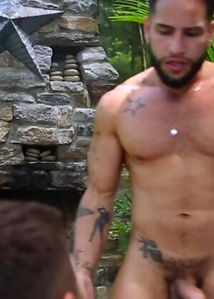 Camp CockyBoys: Angel Rivera & Brock Banks enjoy some steamy fun in a hammock!