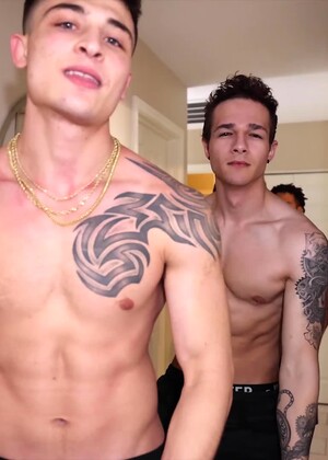 With Cum Covered Faces - Chase Arcangel & Franco Styles Have Their Post-Fuck Interview