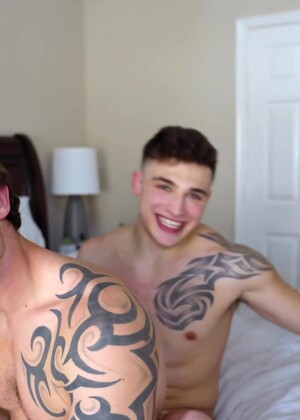 Jeremy Barker's ass is filled and Chase Arcangel's nuts are drained. Job well done boys!