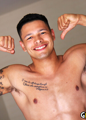 Latino Jock Noah Gato Jerks Off