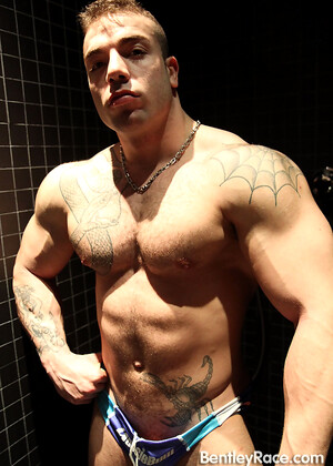 Massive Max Hilton flexes and strips for Ben