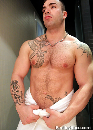 Massive Max Hilton flexes and strips for Ben