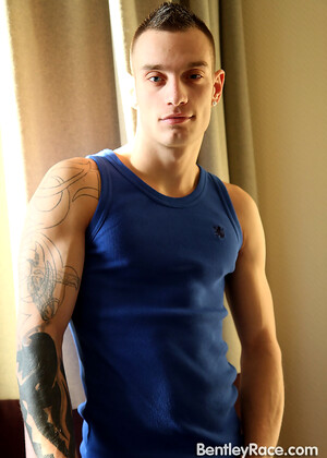 Sexy blond muscle boy Junior Varga welcomes us to Budapest