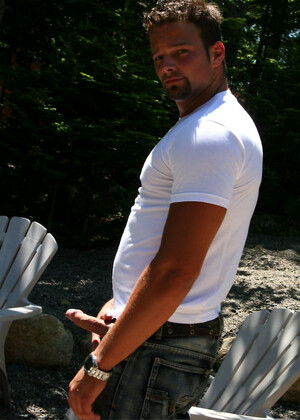 Ricky M jerking off dick