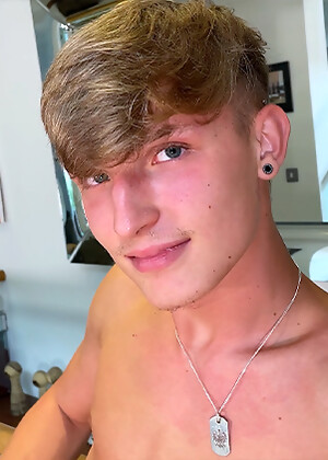 Young Handsome Hal Shows off his Tanned Lean Body & Wanks his Hard Uncut Cock & Cums!
