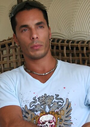 Latin amateur hunk Alex plays with cock