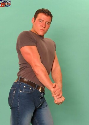 Solid european man