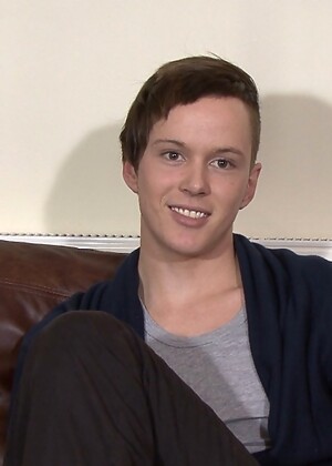 Alex from New Zealand strokes his cock