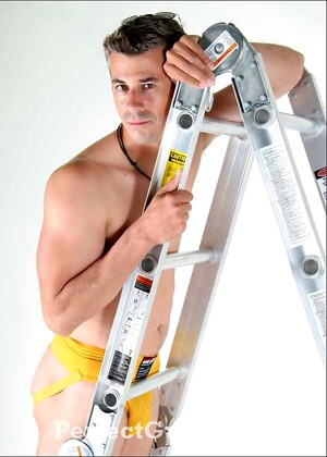 Sexy mature man Marc naked