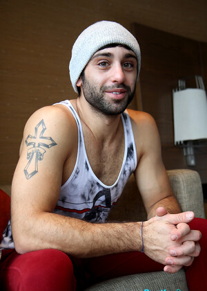 Straight mate Adam El Shawar's horny shoot with Ben