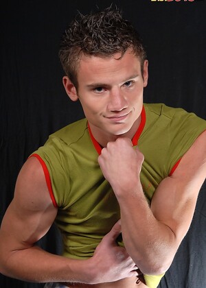 Twink jacking off cock