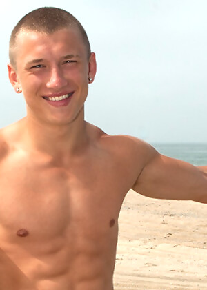 Donny - Ripped Uncut Hawaiian Surfer Naked on the Beach!