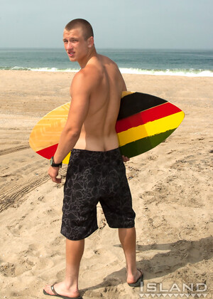 Donny - Ripped Uncut Hawaiian Surfer Naked on the Beach!