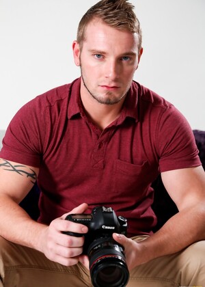 Horny gay dudes Jake Karhoff and Johnny Riley fuck each other on a sofa
