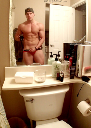 Blonde Muscle Stud MILES Houston