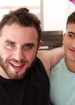 Hairy Bear Isaac Hauncho Gets Up Close And Personal With Juan Lucas
