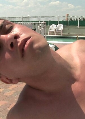 Gay boys Jon Dieseal & Mario Angel shamelessly fucked at the pool