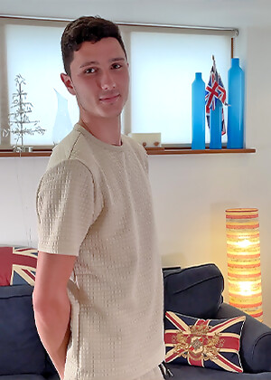 Young Straight & Tall Teen Shows off his Lean Body & Wanks his Big Uncut Cock & Cums Everywhere!